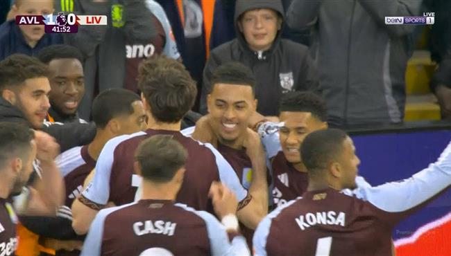اهداف مباراة ليفربول واستون فيلا في الدوري الانجليزي