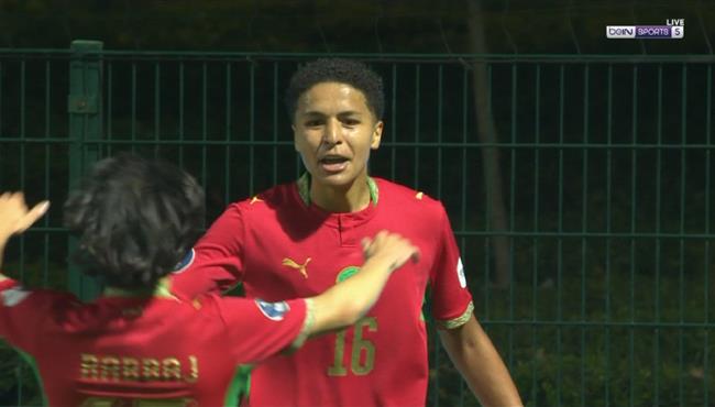هدف المغرب الثاني في مرمي مصر بكأس امم افريقيا تحت 17 عام