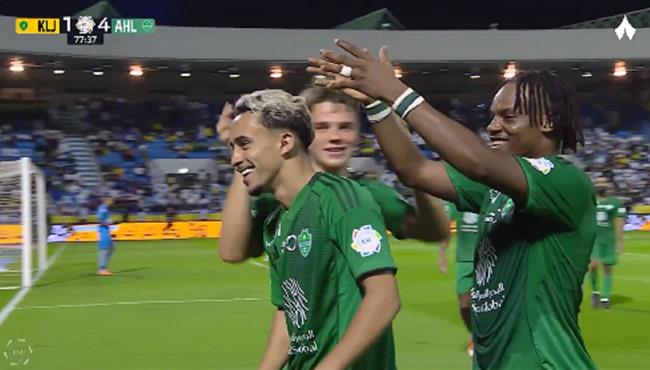 اهداف مباراة الاهلي والخليج (41) الدوري السعودي