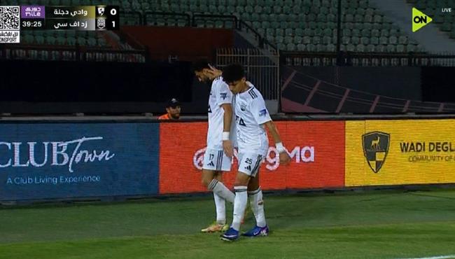 اهداف مباراة زد ووادي دجلة في الدوري المصري