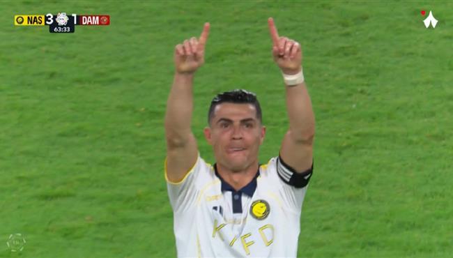 هدف كريستيانو رونالدو الرائع في مرمي ضمك بالدوري السعودي