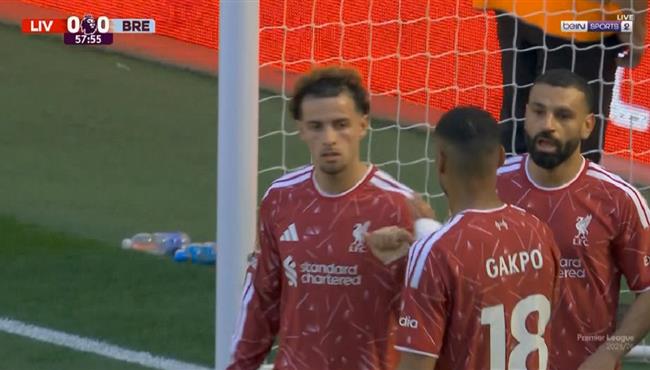اهداف مباراة ليفربول  وبرينتفورد في الدوري الانجليزي