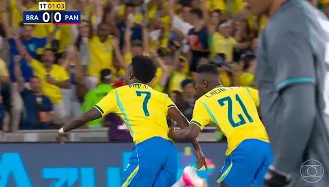اهداف مباراة البرازيل وبنما الودية
