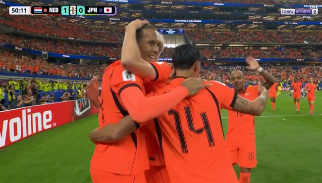 اهداف مباراة هولندا واليابان في كأس العالم