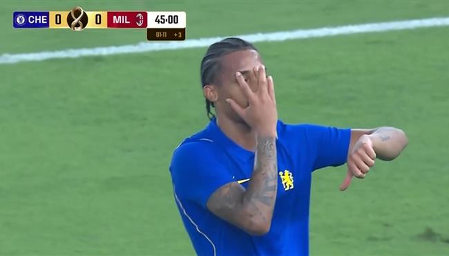 هدف جواو بيدرو الاول في مرمي ميلان .. مباراة ودية