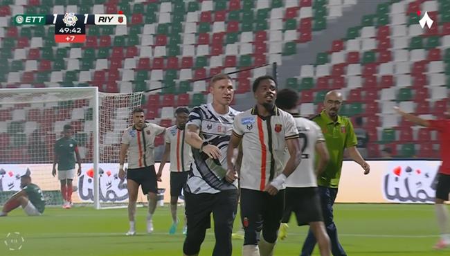 هدف تعادل الرياض مع الاتفاق (11) الدوري السعودي