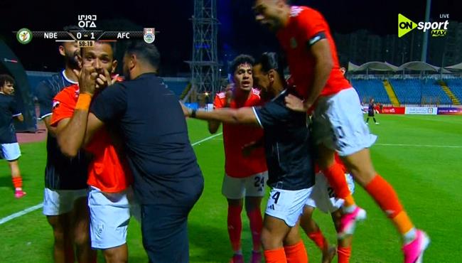 اهداف مباراة البنك الاهلي وابو قير للاسمدة بالدوري المصري