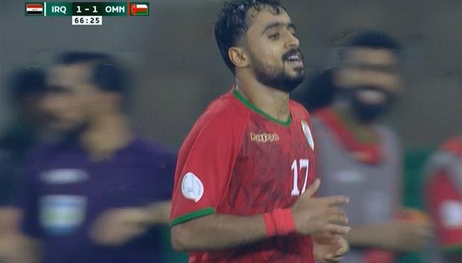 هدف تعادل عمان مع العراق (11) كأس الخليج