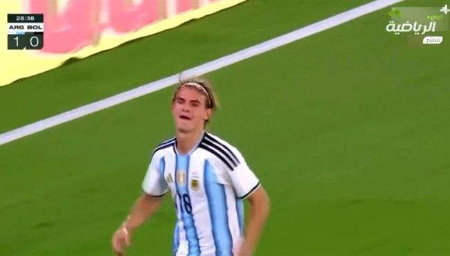هدف الارجنتين الثاني في مرمي بوليفيا