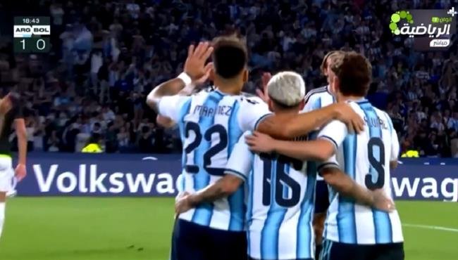 اهداف مباراة الارجنتين وبوليفيا .. مباراة ودية