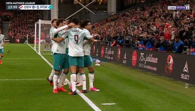 اهداف مباراة البرتغال والدنمارك في دوري الامم الاوروبية