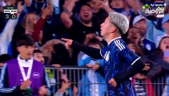 هدف الارجنتين الثالث في مرمي بوركينا فاسو