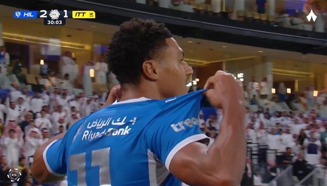 هدف الهلال الثاني في مرمي الاتحاد بالدوري السعودي