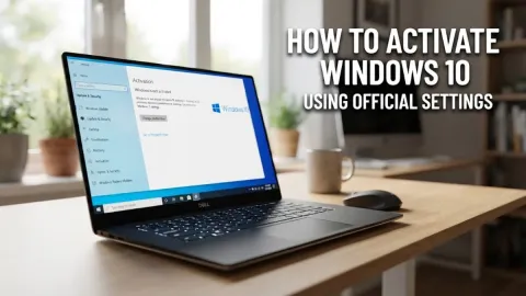 How to Activate Windows 10 Using Official Settings