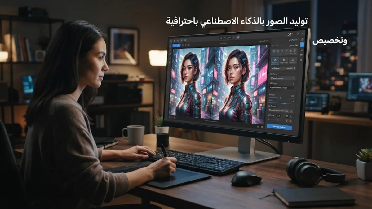 طريقة توليد وتعديل الصور بالذكاء الاصطناعي باحترافية