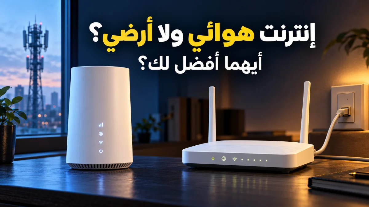الفرق بين الواي فاي الهوائي والارضي وأيهما أفضل لك