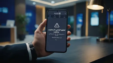 حل مشكلة تطبيق الراجحي وأهم أسباب توقفه