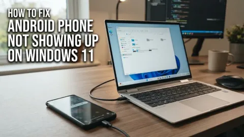 How to Fix Android Phone Not Showing Up on Windows 11