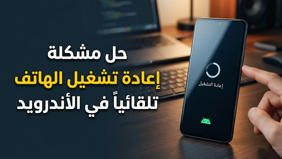 حل مشكلة إعادة تشغيل الهاتف تلقائيا في الأندرويد