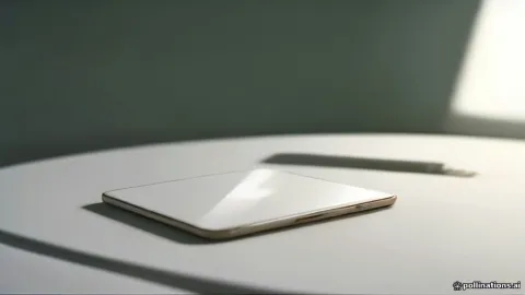 هاتف أندرويد حديث بتصميم أنيق وعصري