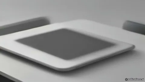 هاتف اندرويد حديث بتصميم أنيق على مكتب