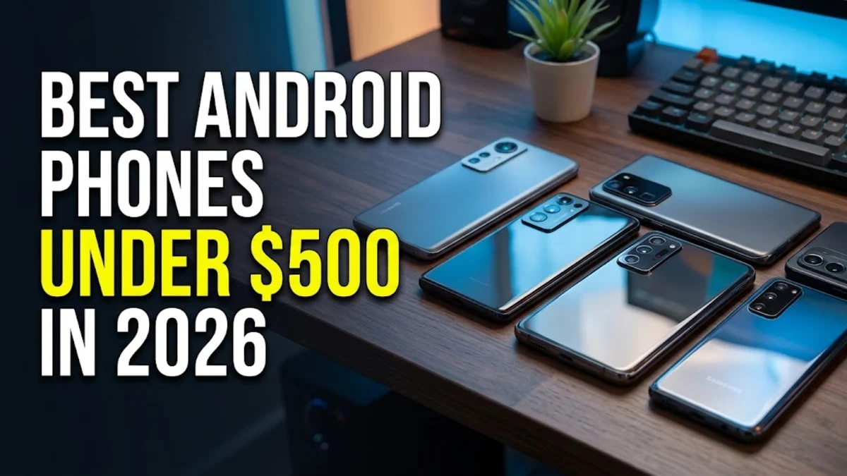 Best Android Phones Under 500 in 2026