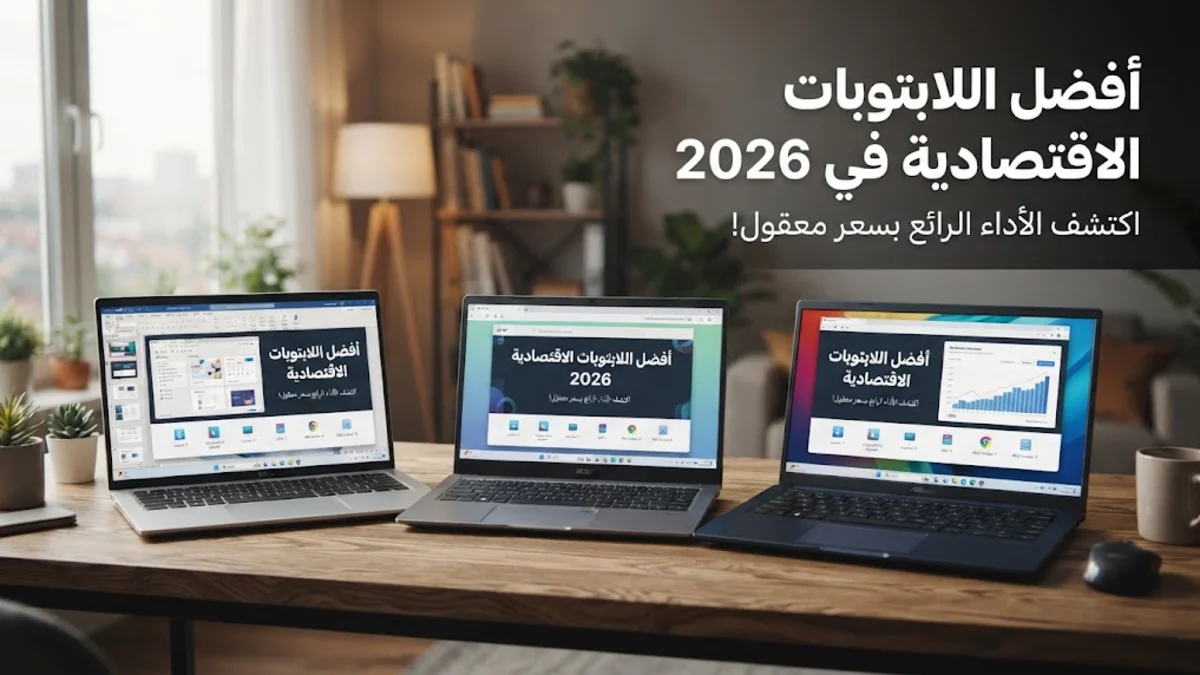 أفضل اللابتوبات الاقتصادية في 2026