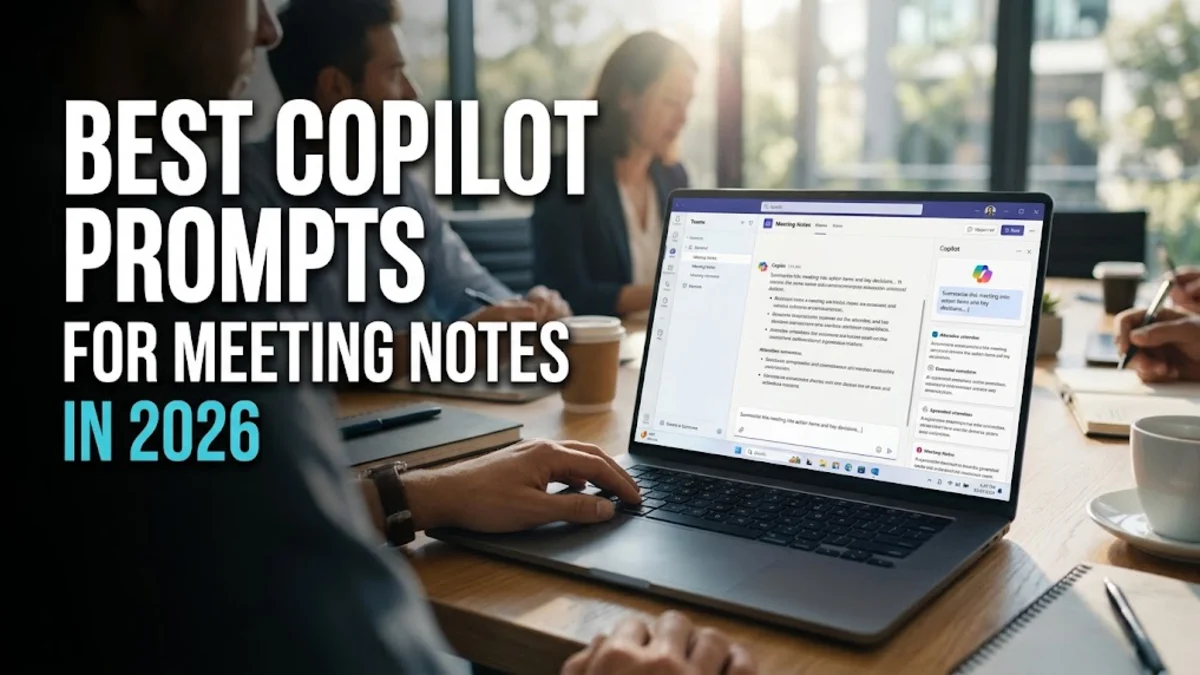 Best Copilot Prompts for Meeting Notes in 2026