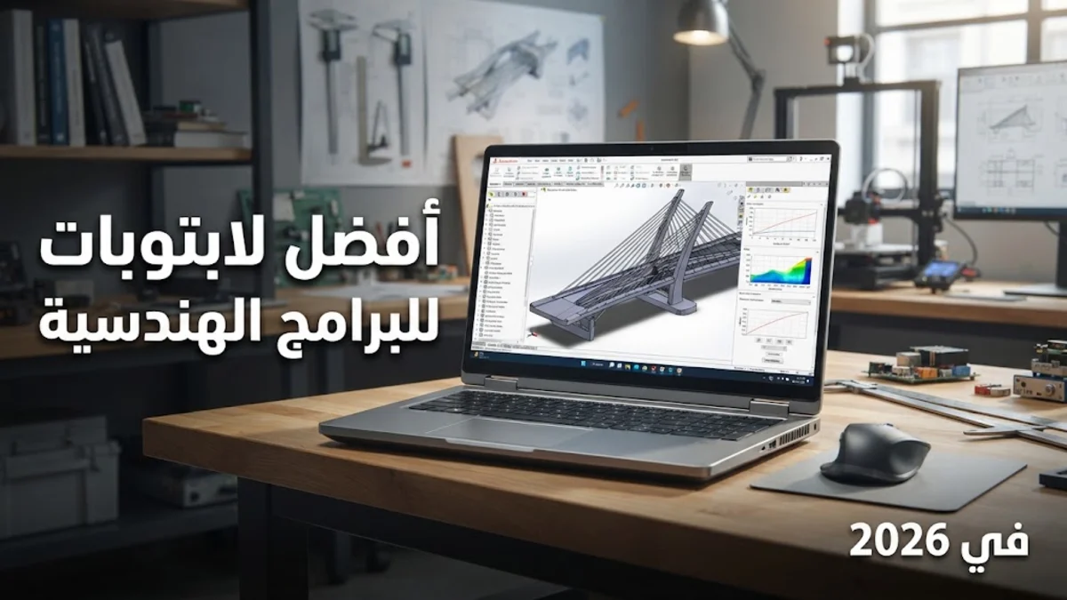 أفضل لابتوبات للبرامج الهندسية في 2026
