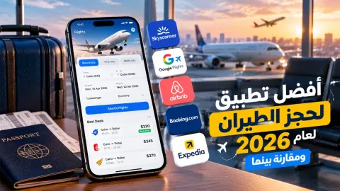 أفضل تطبيق لحجز الطيران لعام 2026 ومقارنة بينها