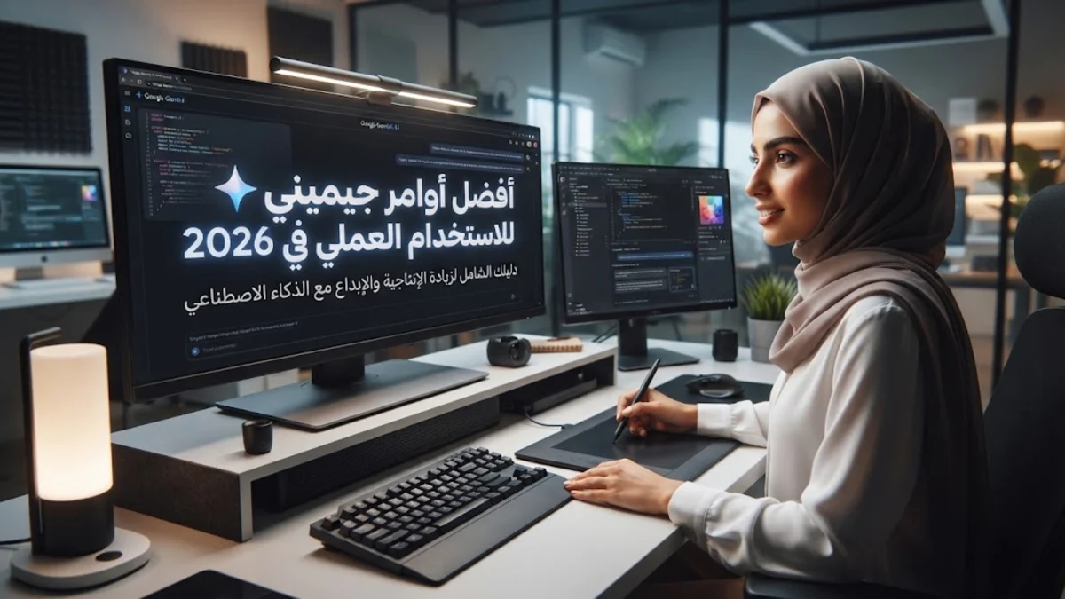 أفضل أوامر جيميني للاستخدام العملي في 2026