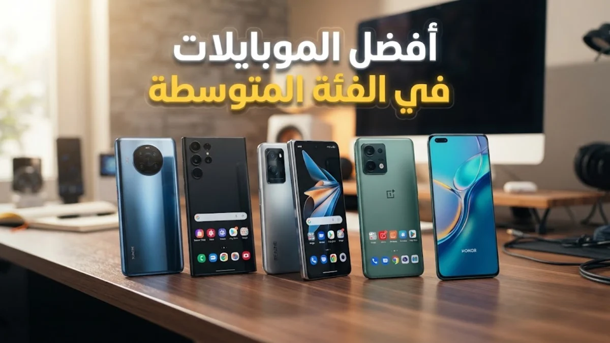 أفضل الموبايلات في الفئة المتوسطة
