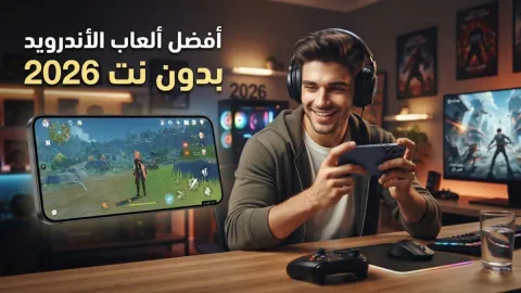 أفضل ألعاب الأندرويد بدون نت 2026