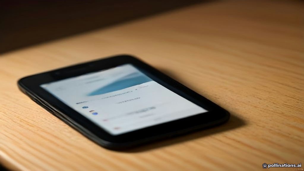 Smartphone displaying a secure password manager app
