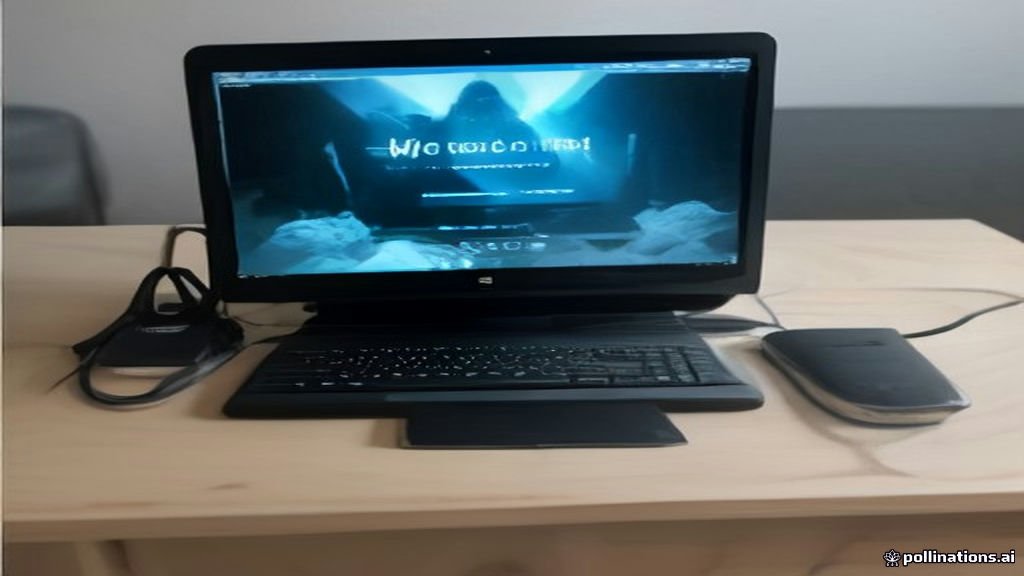 A modern high-performance Wi-Fi router on a desk.