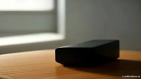 راوتر لاسلكي حديث موضوع على مكتب خشبي لتنظيم إعدادات الإنترنت