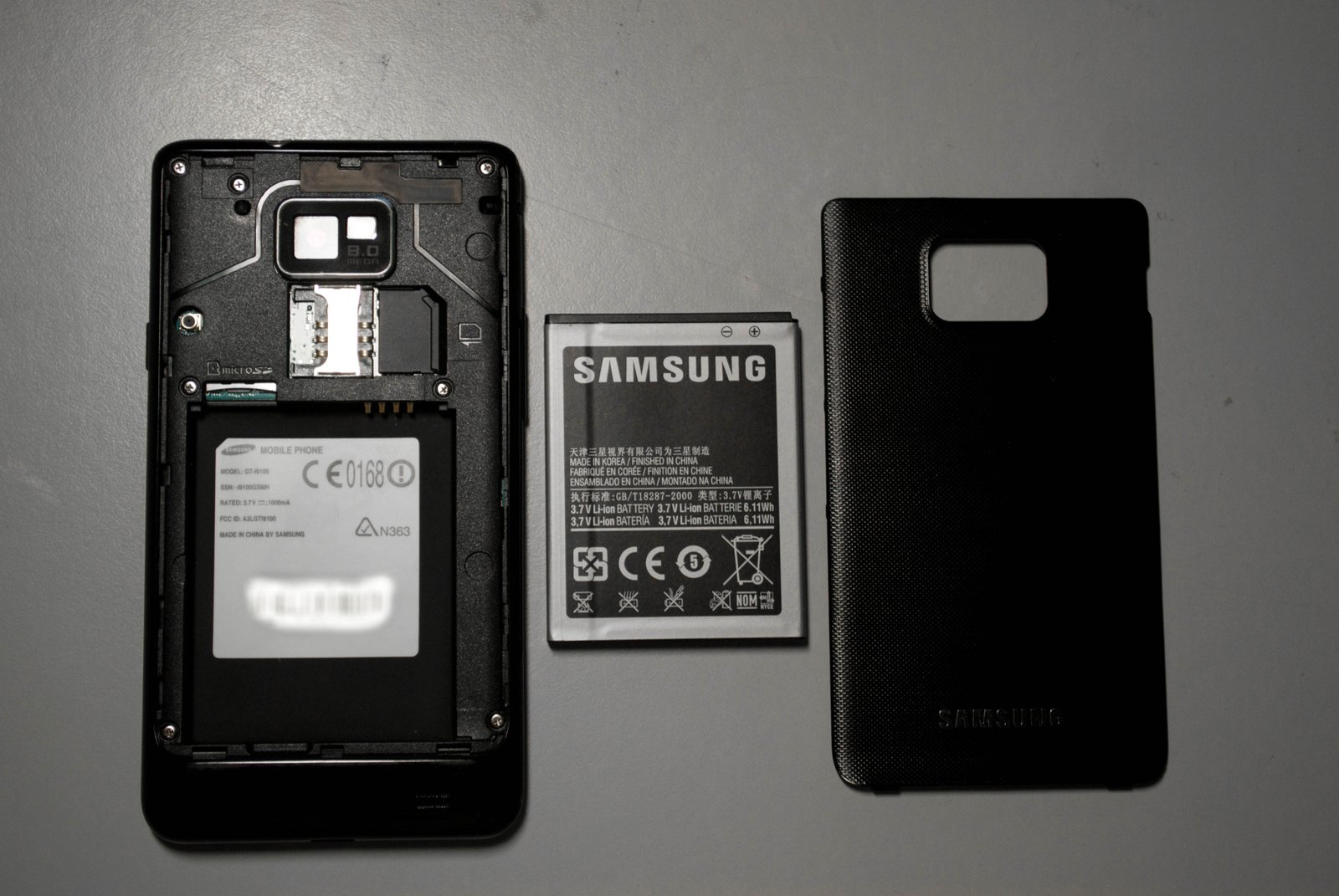 Modern Samsung Galaxy smartphone on a desk