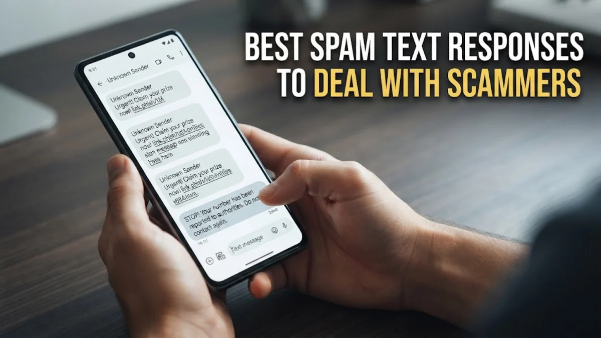 Best Spam Text Responses to Deal With Scammers