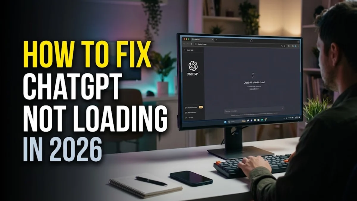 How to Fix ChatGPT Not Loading in 2026