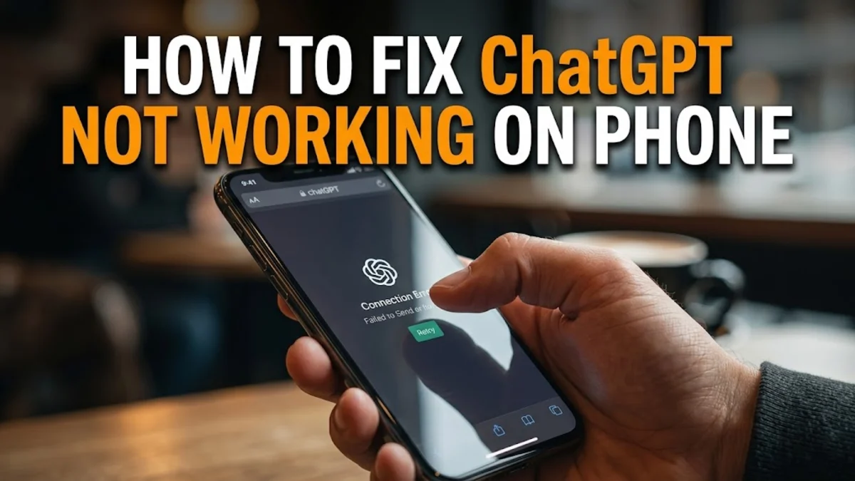 How to Fix ChatGPT Not Working on Phone