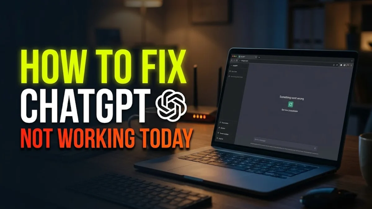 How to Fix ChatGPT Not Working Today
