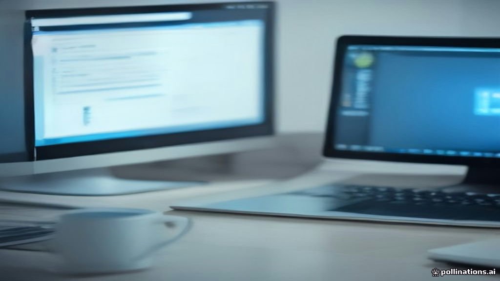 شاشة كمبيوتر تعرض واجهة أمان وتدقيق بيانات الحسابات الرقمية