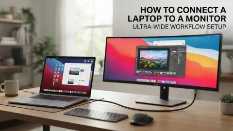 How to Connect a Laptop to a Monitor