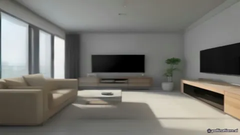 شاشة تلفزيون متصلة بالكمبيوتر عبر كابل HDMI