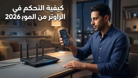 كيفية التحكم في الراوتر من الموبايل 2026