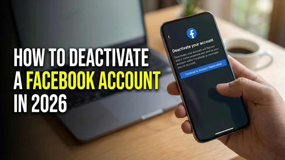 How to Deactivate a Facebook Account in 2026