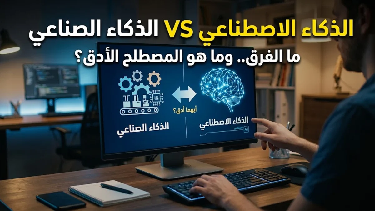 الفرق بين الذكاء الاصطناعي والذكاء الصناعي والمصطلح الأدق