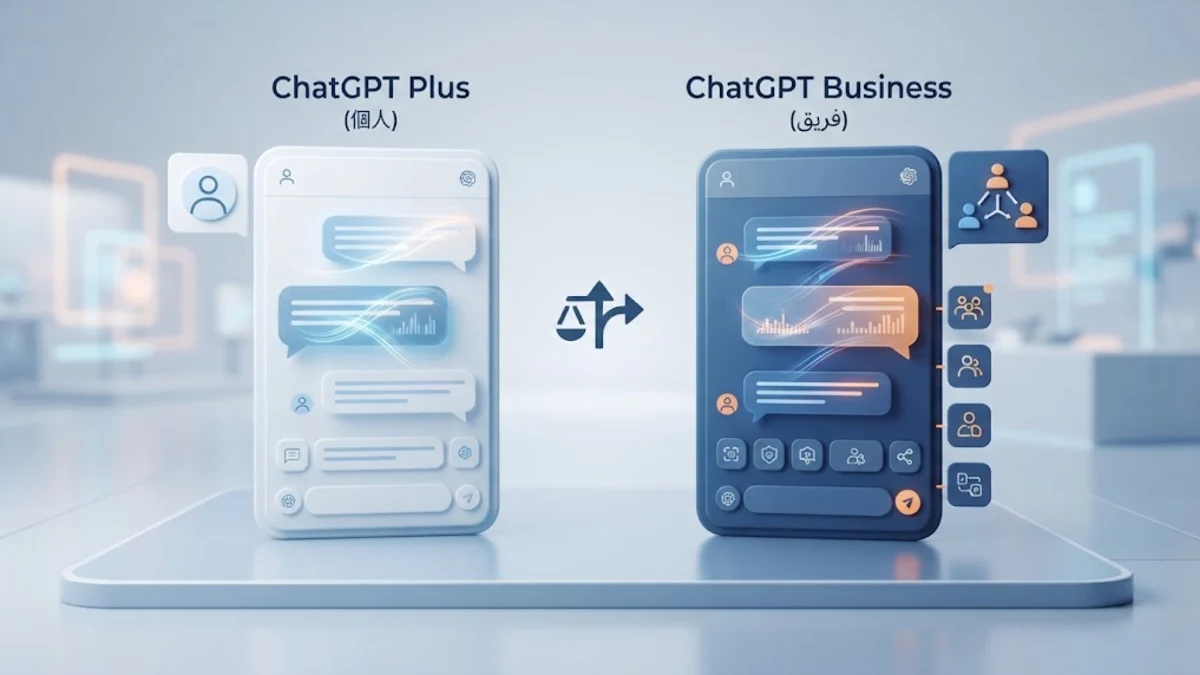 الفرق بين ChatGPT Plus و Business وأيهما تختار