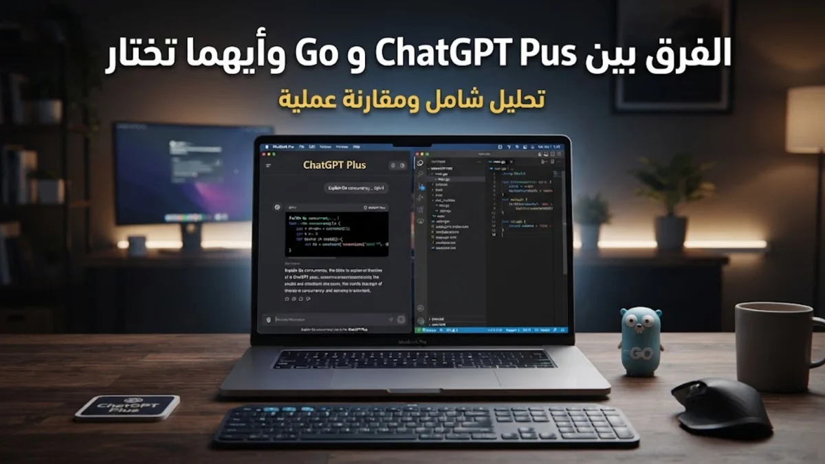 الفرق بين ChatGPT Plus و Go وأيهما تختار
