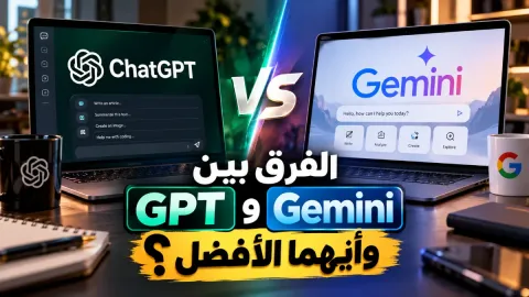 الفرق بين GPT و Gemini وأيهما الأفضل